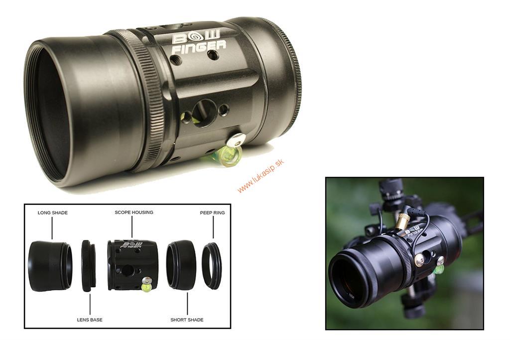 Scope housing Bowfinger 20/20 RH 40mm bez čočky