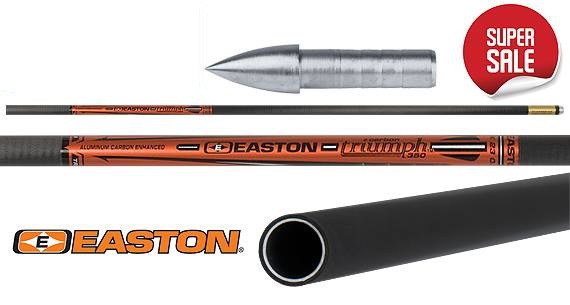 Trubkay Easton Triumph s bushingem a hrotem 100grain / 12ks