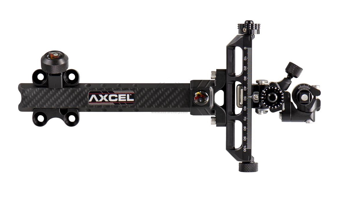 Mířidla Axcel Achieve carbon compound 6" RH