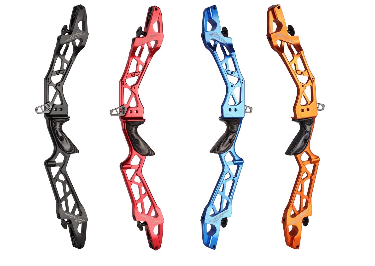 Střed luku Kinetic Evolium ILF 25" s dřevěným madlem RH