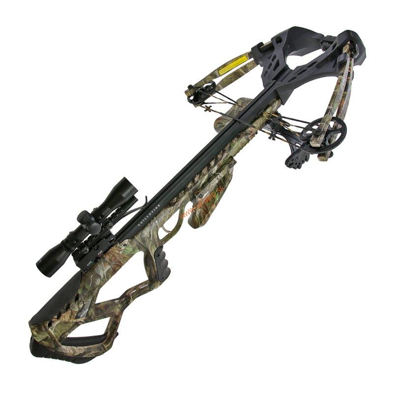 Kuše EK-Poelang Guillotine-X camo 185LB / 400 fps - sada