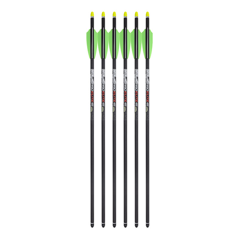 Šípy Tenpoint Carbon Pro Elite 400 / 20" s končíkem Alpha Nock .003" - 6 kusů