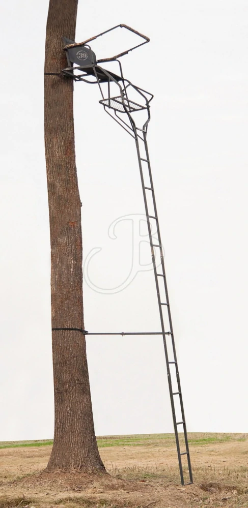 Posed (treestand) 39HUNTER pro 2 osoby s opěrkou a žebříkem