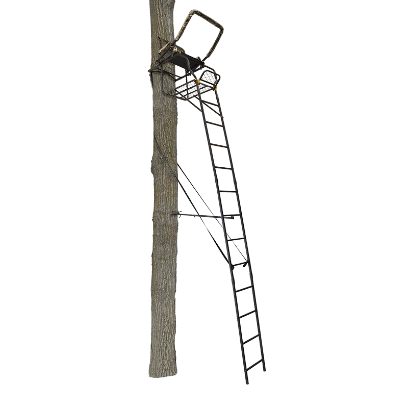 Posed (treestand) Muddy Huntsman DeLuxe s opěrkou a žebříkem