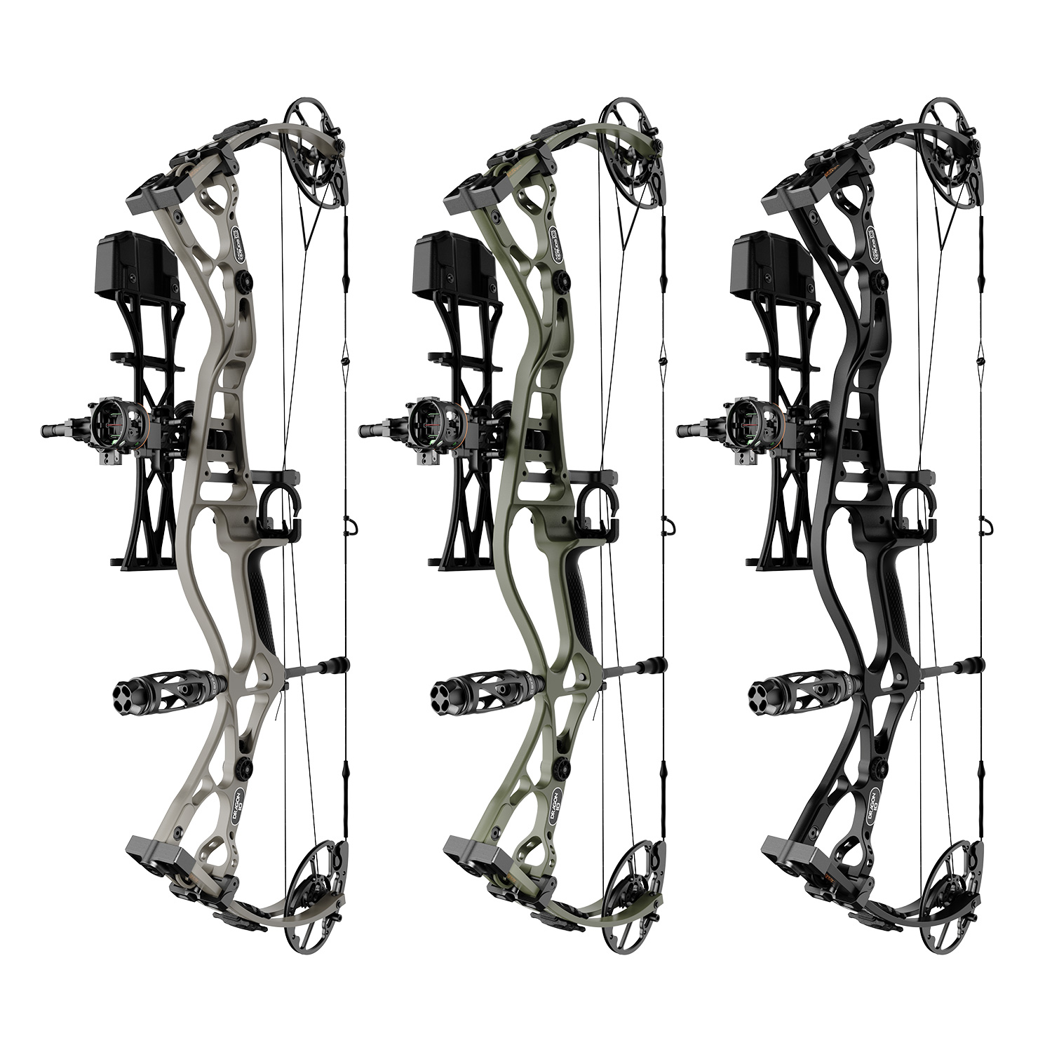 Kladkový luk Sanlida Dragon 10 27-30" 50-60# sada RTH