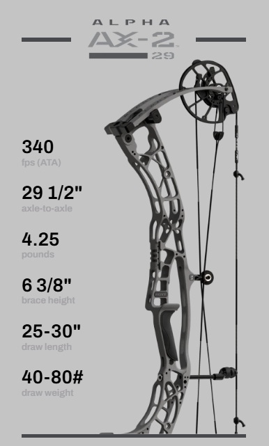 Kladkový luk Hoyt Alpha AX-2 29 a AX-2 SD