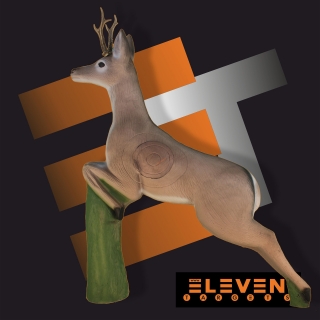 3D srnec skákajúci Eleven s insertem