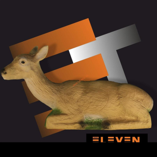 3D ležící srna Eleven