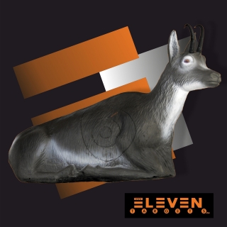 3D ležící kamzík s insertem Eleven
