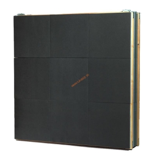 Terčovnice Profi z 9-ti částí, 100 x 100 x 22cm extra strong s dřevěným rámem