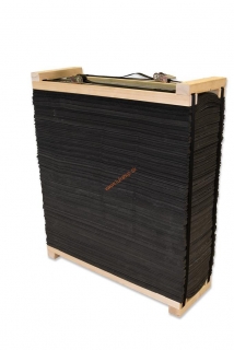 Terčovnice z plátů Avalon 90 x 90 x 30 cm se stahovacím rámem