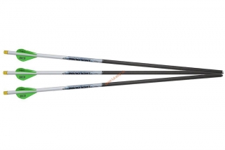 Šíp karbonový Excalibur Proflight 16.5 ", 18, nebo 20" se svítícím končíkem 3 kusy