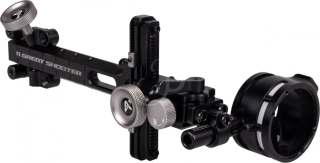 Mířidla AGS 3D se scopen, čočkou a stínidlem