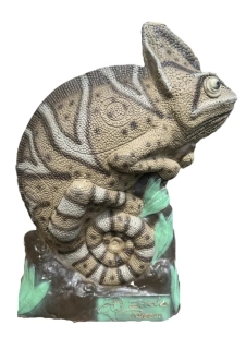 3D hnědý chameleon SRT
