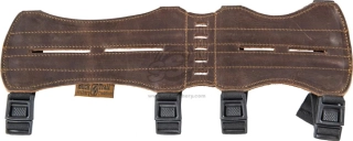 Chránič předloktí Pecan dlouhý (32cm) - hnědý