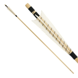 Středověký šíp 11/32" se selfnockem v délce 31"
