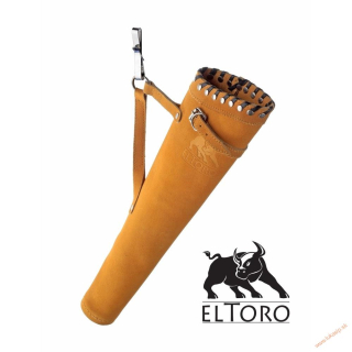 Toulec kožený DeLuxe s nýty