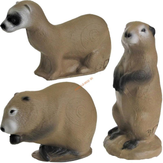 3D rodinka malých zvířátek 3Di